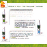 GREENION PRODUKTER - natual ingredienser